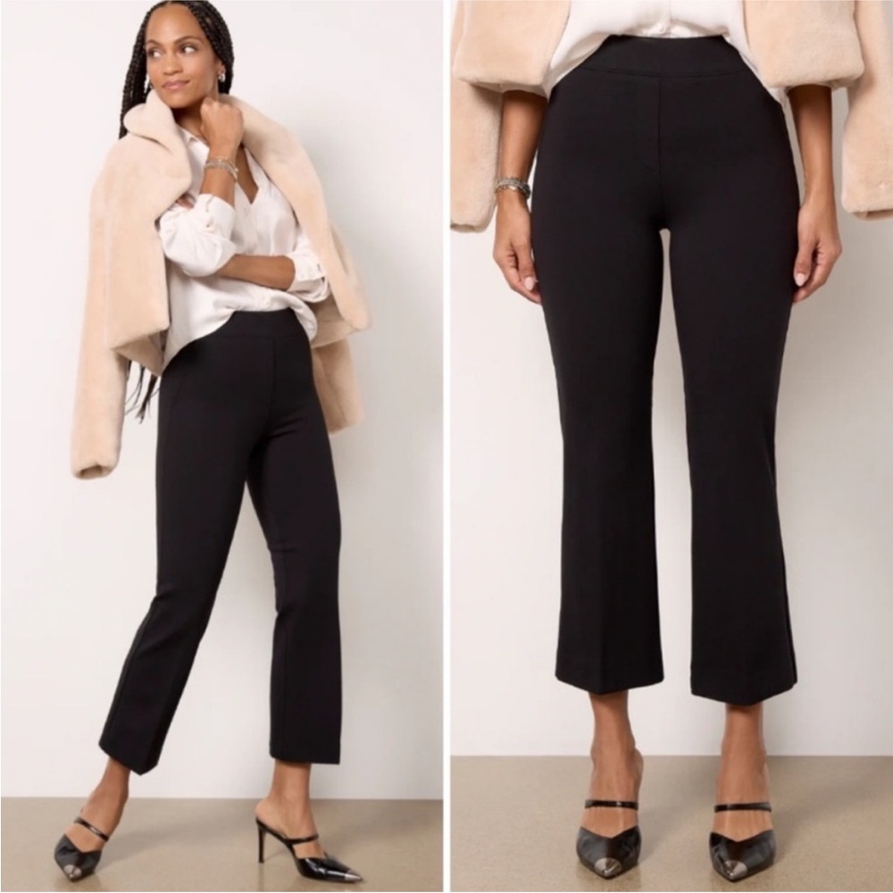 SPANX The Perfect Pant Kick Flare in Black Size XL
